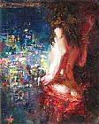 Lady Canvas Paintings - Lady
